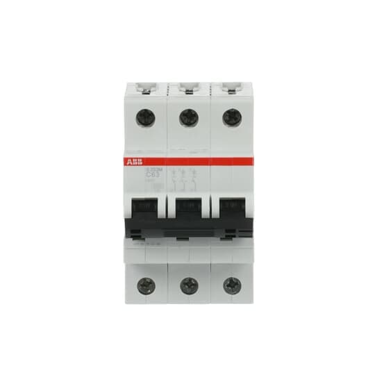 2CDS273001R0634 S203M-C63 Miniature Circuit Breaker - 3P - C - 63 A