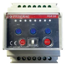 8AT-N0000-B500 Ground Leakage Current Detection Relay  FGR03 0,03 - 30 A 230V AC