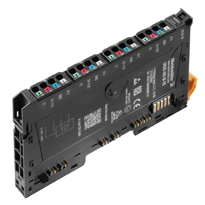1315620000 UR20-4AI-UI-16 Remote I/O module, IP20, 4-channel, Analog signals, Input, Current/Voltage, 16 Bit