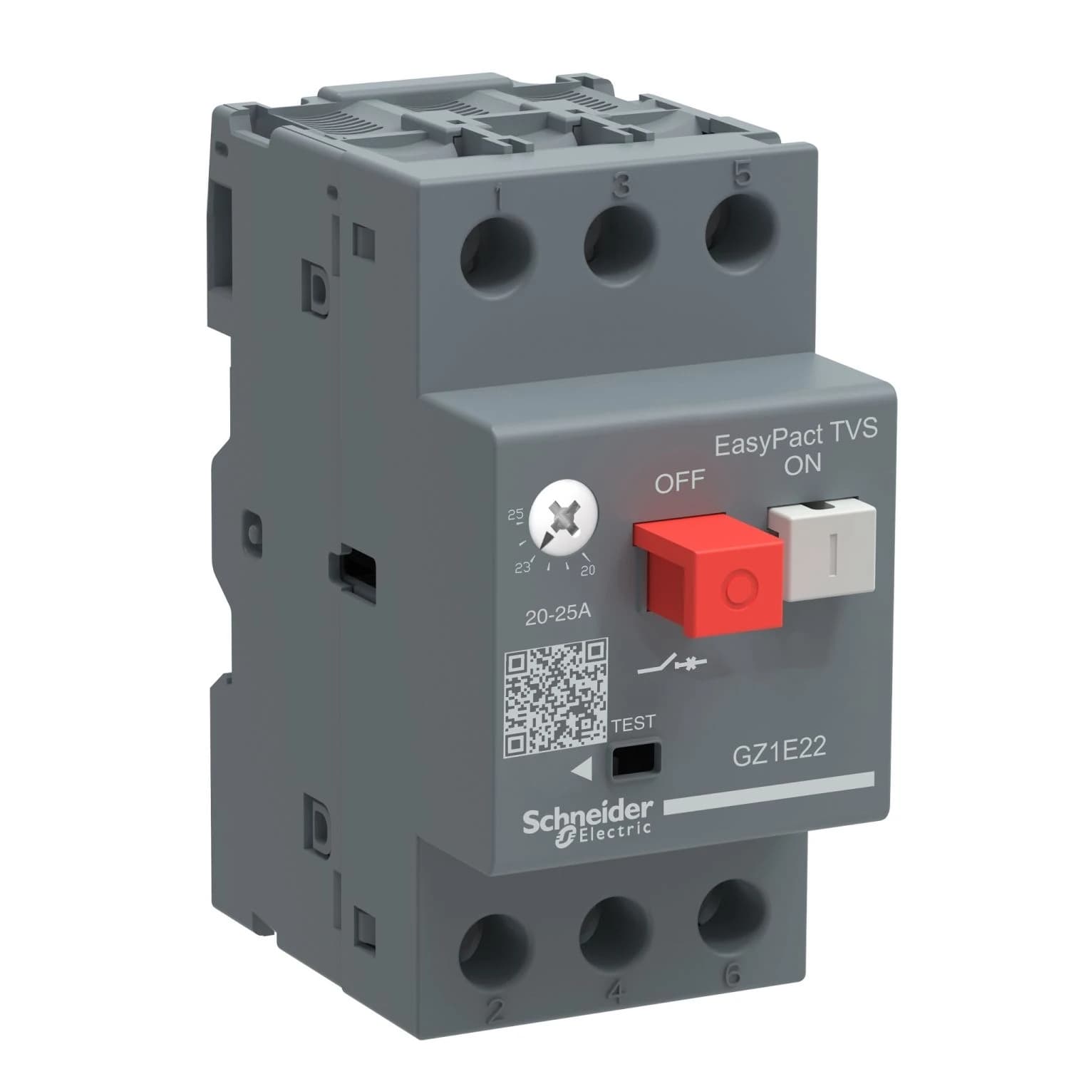 GZ1E32 Schneider Electric Motor circuit breaker,Easy TeSys Power,GZ1E,AC-3,3P,24..32A,thermal magnetic trip