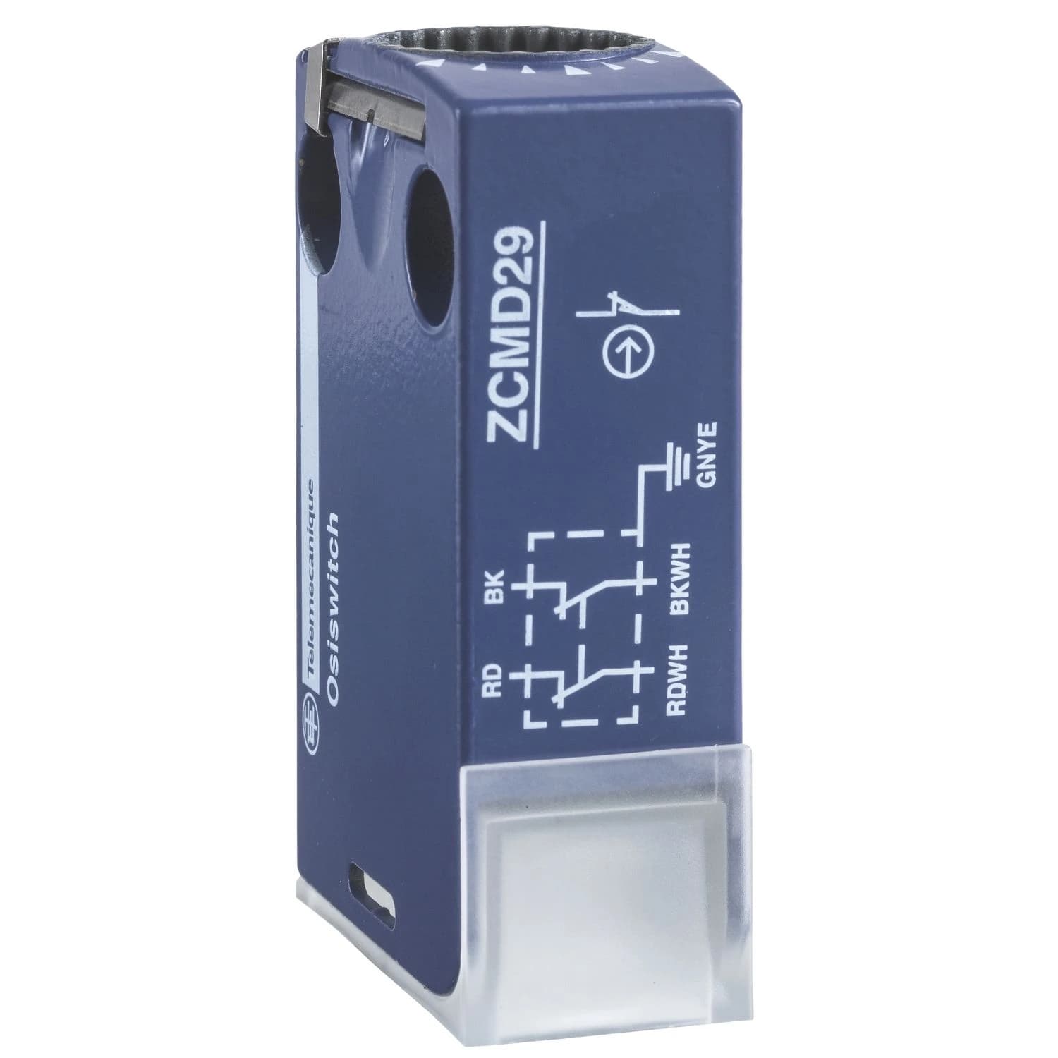 ZCMD21M12 Telemecanique Limit switch body, Limit switches XC Standard, ZCMD, 1C/O, silver, snap action, connection, M12