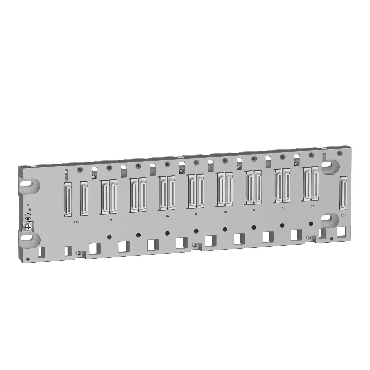 BMEXBP0800 rack, Modicon X80, 8 slots, Ethernet backplane