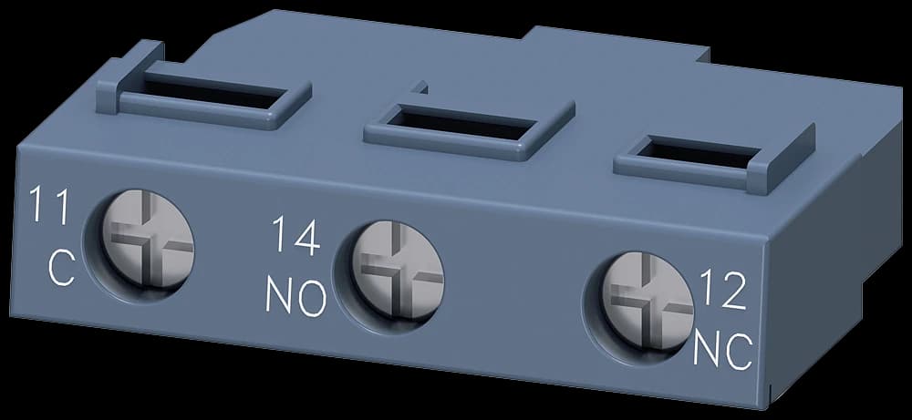 3RV2901-1D Siemens Hilfsschalter quer 1 Wechsler, Schraubanschluss für Leistungsschalter 3RV2