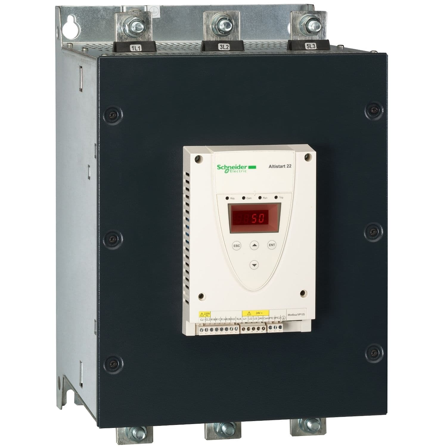 ATS22C59Q Schneider Electric soft starter for asynchronous motor, Altistart 22, control 230V, 230 to 440V, 160 to 355kW