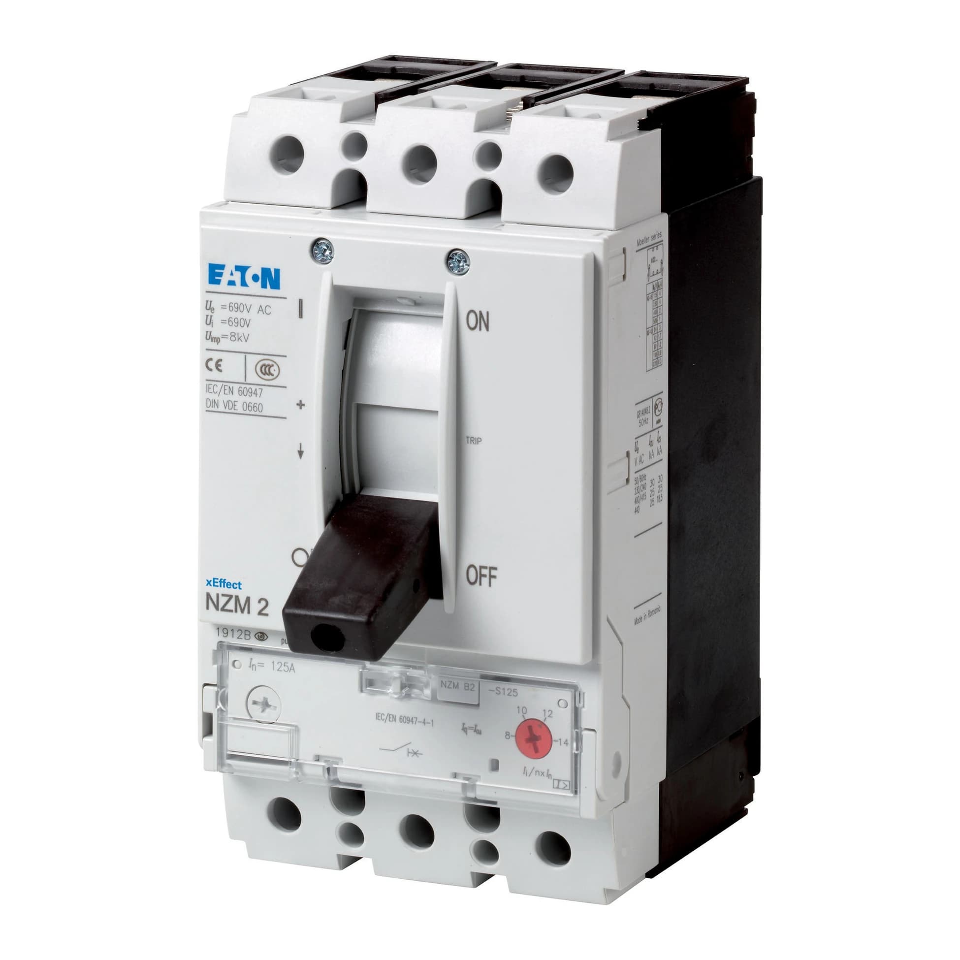 271429 EATON NZMC2-S200 - Circuit-breaker, 3p, 200A