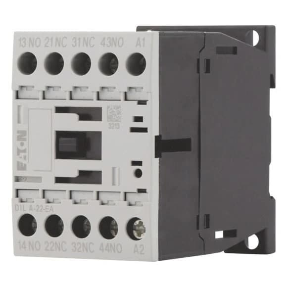 189960 EATON DILA-22-EA(24VDC) - Contactor relay (-EA) , 24 V DC, 2 N/O, Screw terminals, DC operation