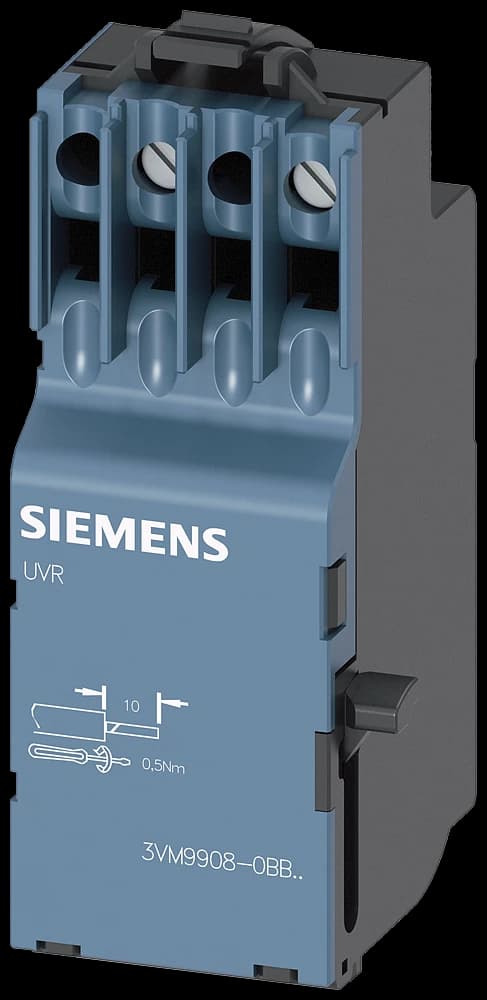 3VM9908-0BB25 Siemens Unterspannungsauslöser 208-230 V AC 50/60 Hz Zubehör für: 3VM10-3VM14