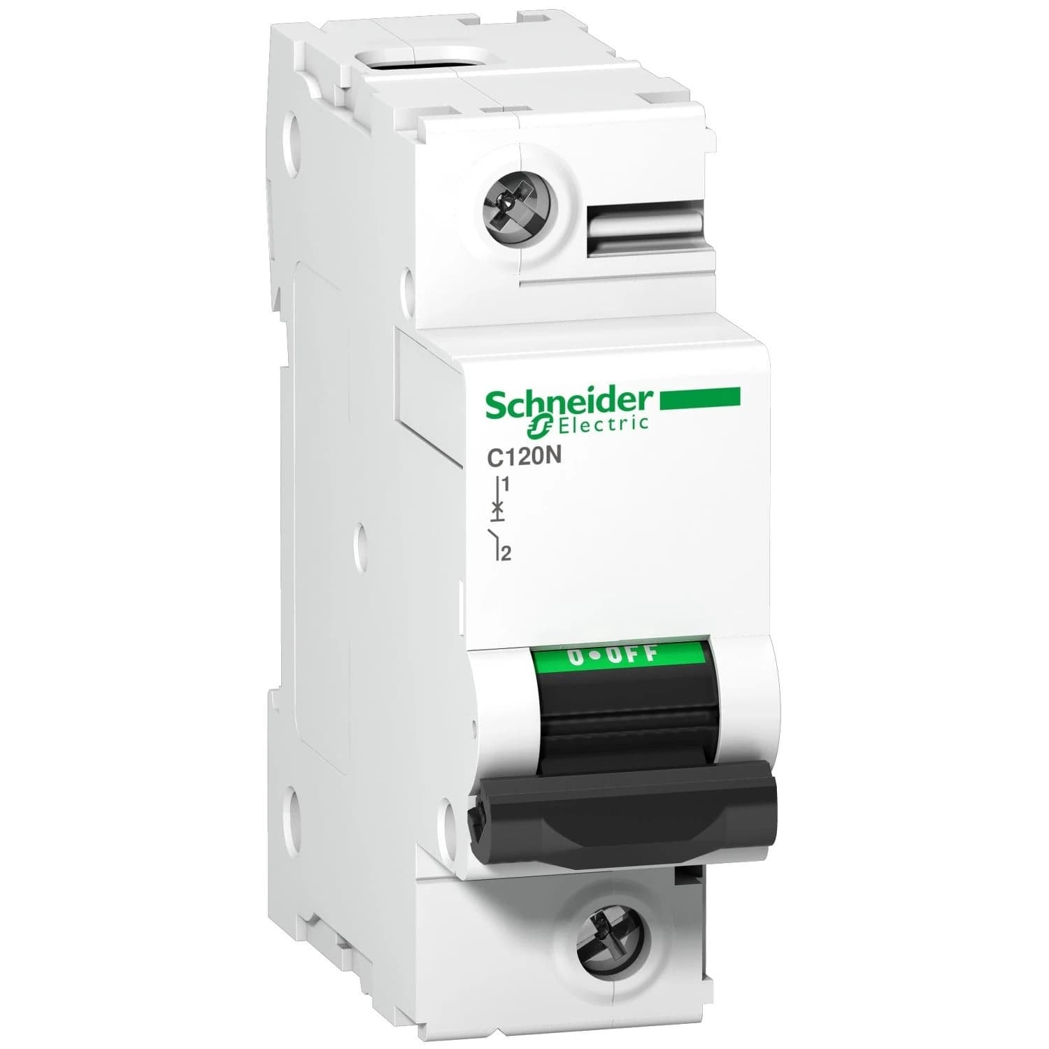 A9N18359 Schneider Electric Disjoncteur miniature (MCB), Acti9 C120N, 1P, 125A, courbe C, 10000A