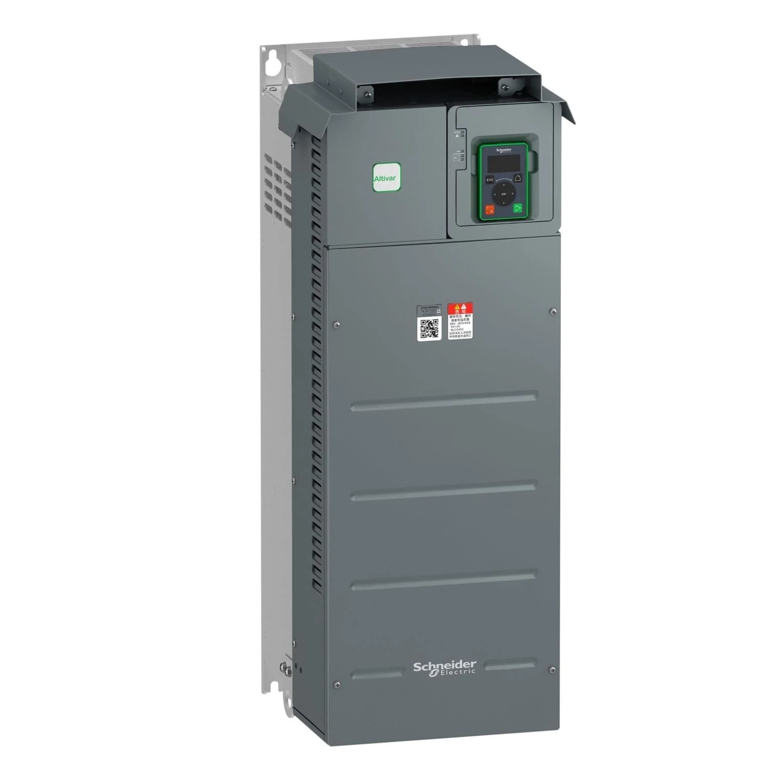 ATV610D55N4 Schneider Electric variable speed drive, Easy Altivar 610, 55kW, 75hp, 380 to 460V, IP20
