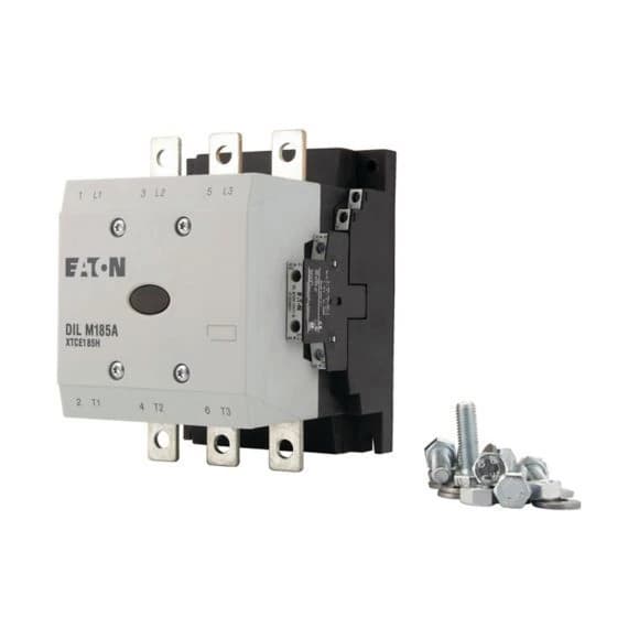 139540 EATON DILM185A/22(RDC24) - Contactor, 380 V 400 V 90 kW, 2 N/O, 2 NC, RDC 24: 24 - 27 V DC, DC operation, Screw connection