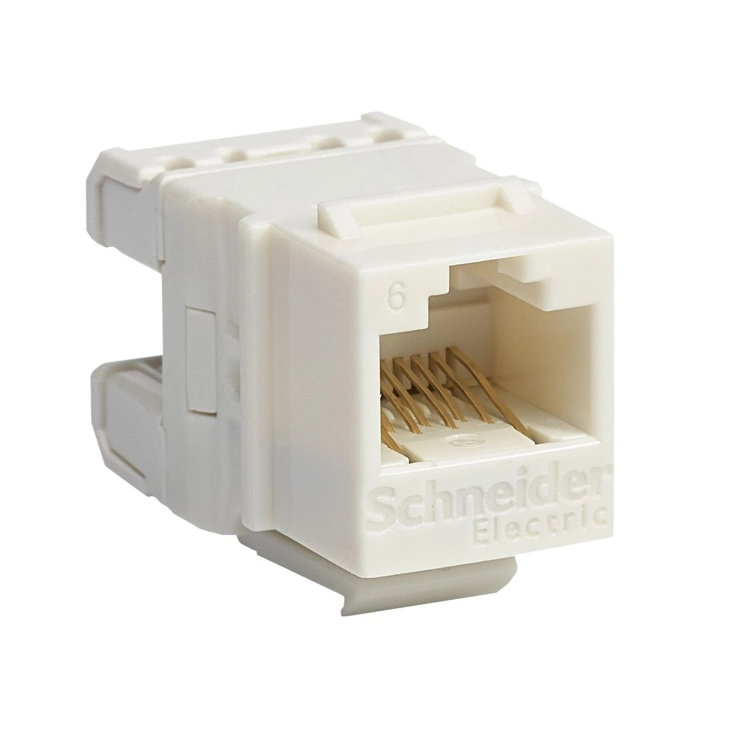 ETK45140 PKS Ultra - dataliitäntä kanavaan - 1 RJ45 Cat5e UTP - valkoinen