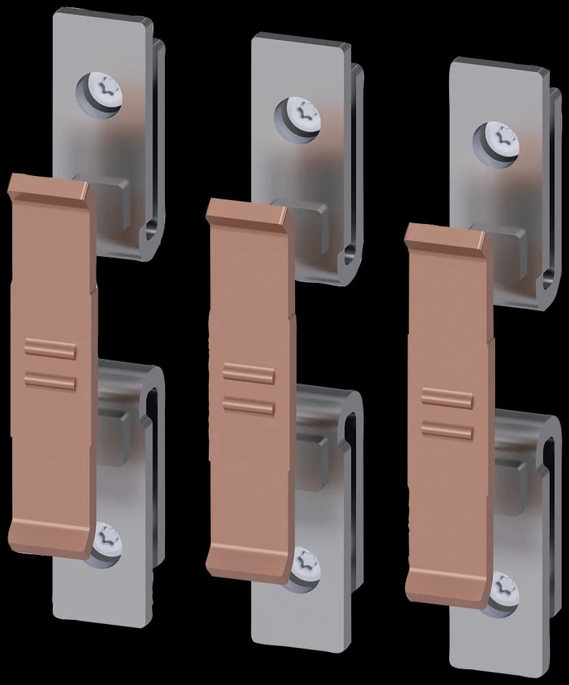 3RT1954-6A Siemens Replacement contact pieces for 3RT1054 consists of 3 movable and 6 fixed contacts with mounting parts