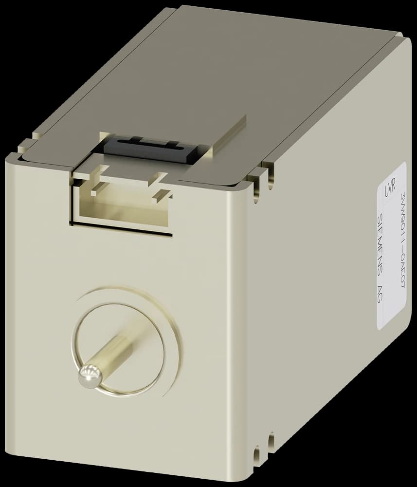 3VW9011-0AE07 Siemens Unterspannungsauslöser UVR 220...240 V AC/DC Zubehör für Leistungsschalter 3WL10 / 3VA27