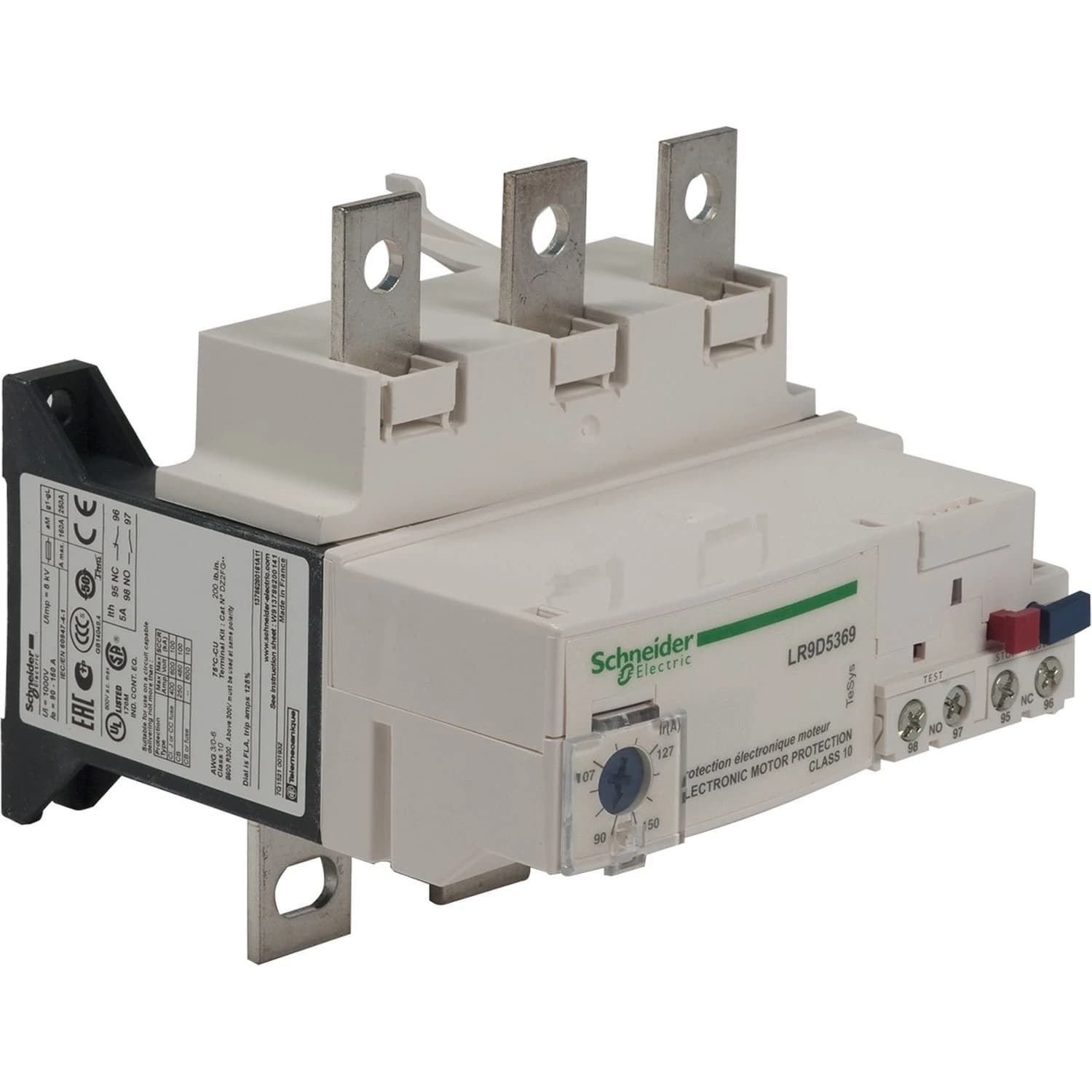 LR9D5369 Schneider Electric Relais de surcharge thermique TeSys LRD - 90...150 A - classe 10
