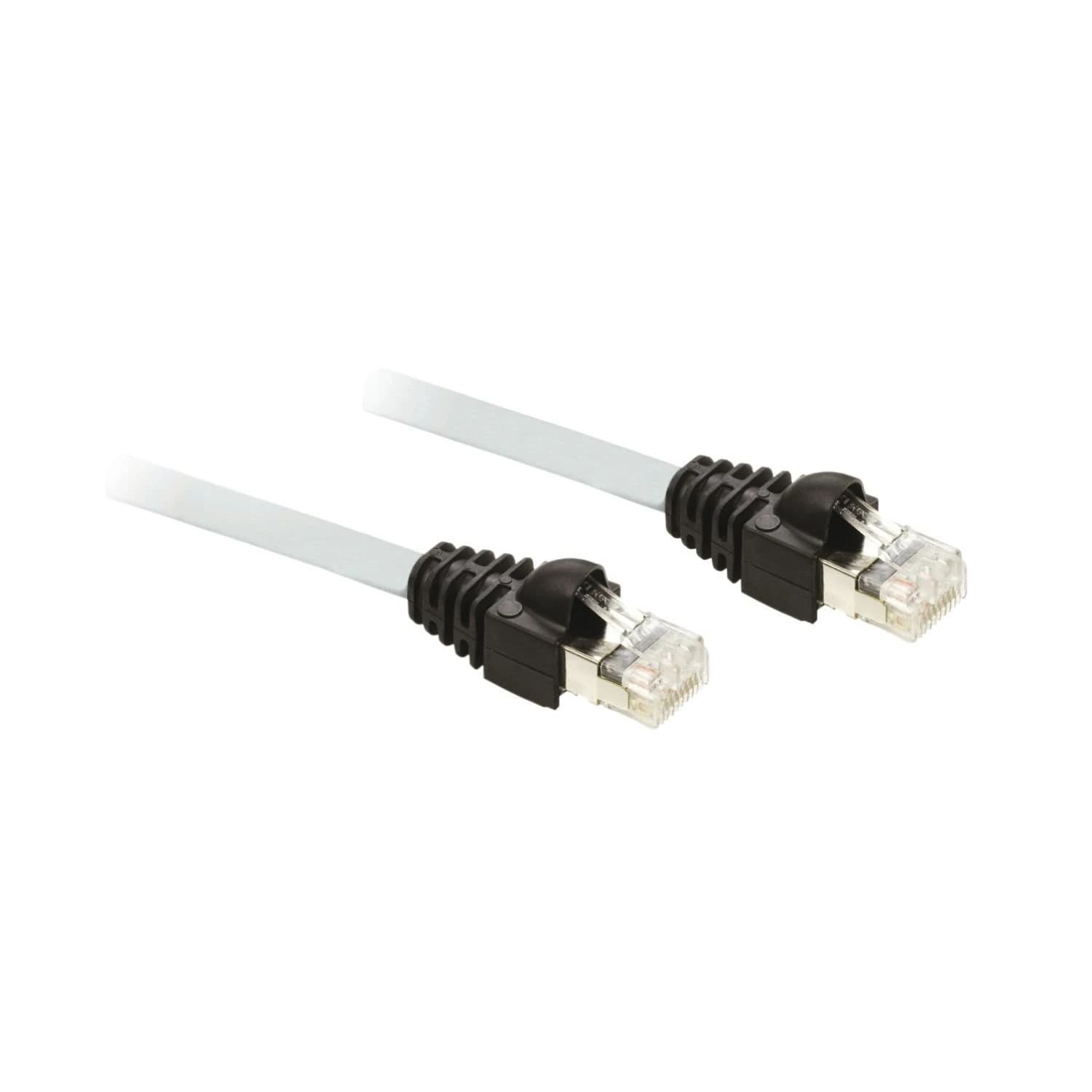 490NTW00002 connecting cable, Modicon MCM, Ethernet, shielded twisted pair straight cord, 2m, 2 x RJ45