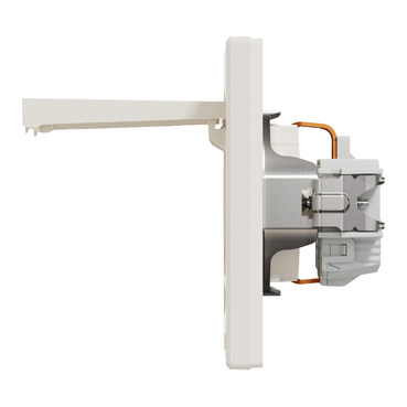 EPH3100123 Schneider Electric Asfora - single socket outlet with side earth - 16A lid cream